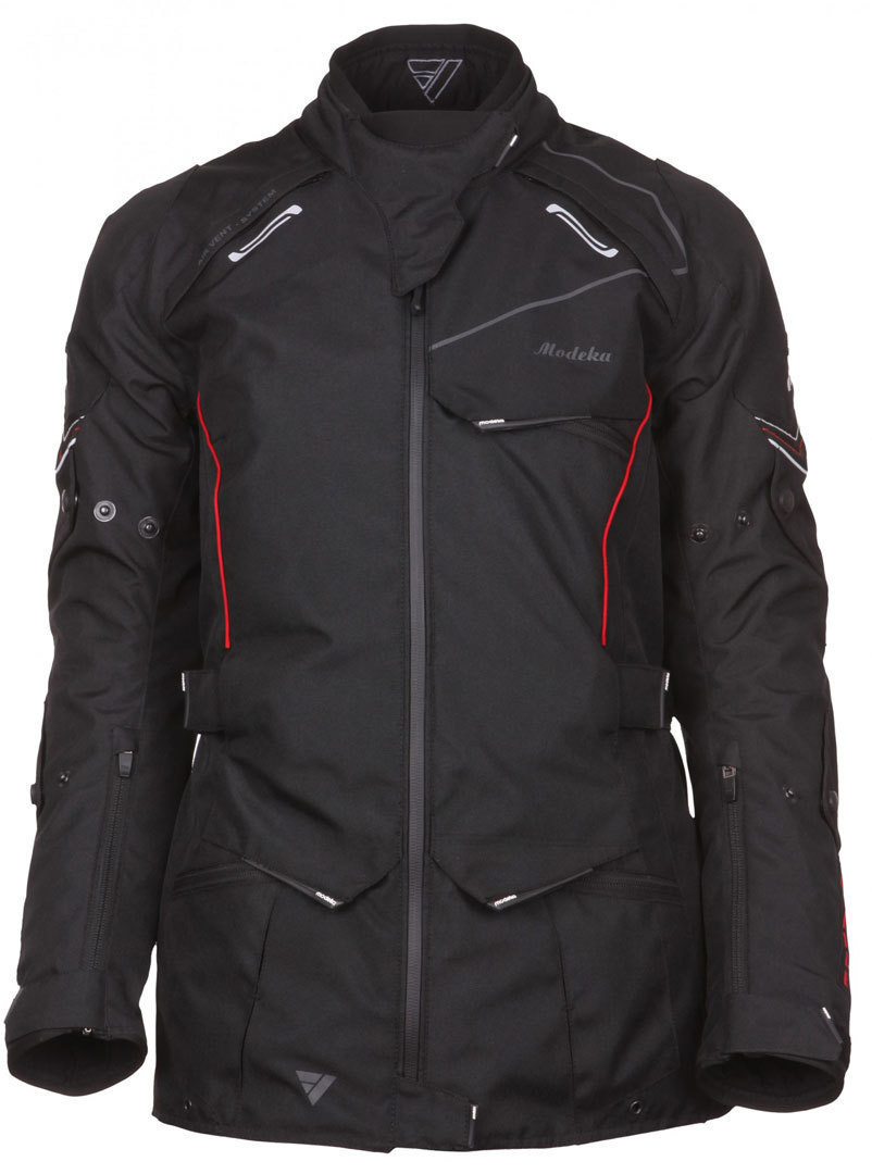 Modeka Sienna Veste Textile Mesdames Noir 34