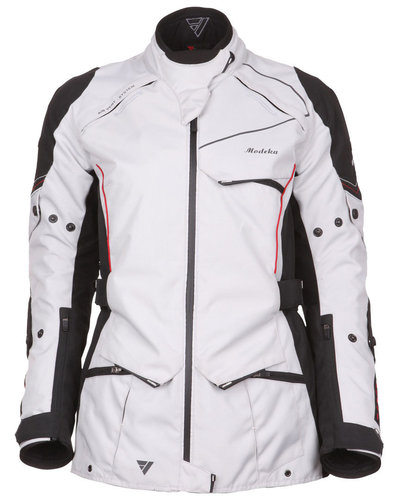 Modeka Sienna Dames Textiel Jas Grijs 46 modeka kopen in de aanbieding Modeka Sienna Dames Textiel Jas Grijs 46 modeka kopen in de aanbieding