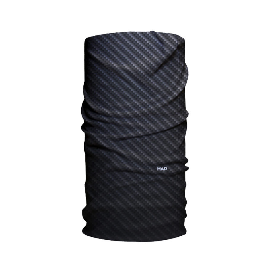 H.A.D. Carbon Foulard multifonction Noir unique taille