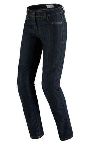 Spidi J-Flex Lady Denim Pantalones vaqueros de las señoras motos Negro Azul 34