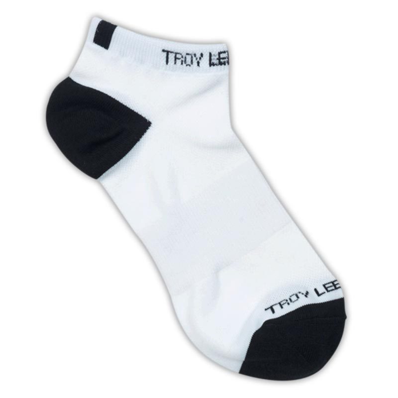 Image of Troy Lee Designs Ace Performance Ankle 2 Pack Blanc 39 40 41 42 43