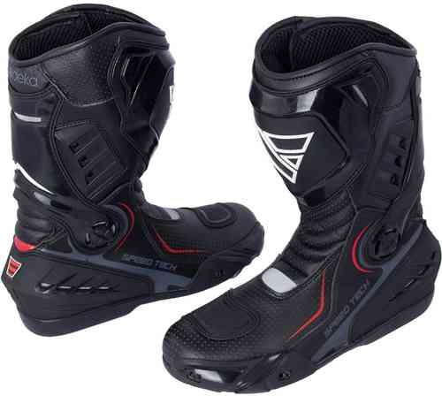 Modeka Speed Tech Motor Laarzen Zwart 44 modeka kopen in de aanbieding Modeka Speed Tech Motor Laarzen Zwart 44 modeka kopen in de aanbieding
