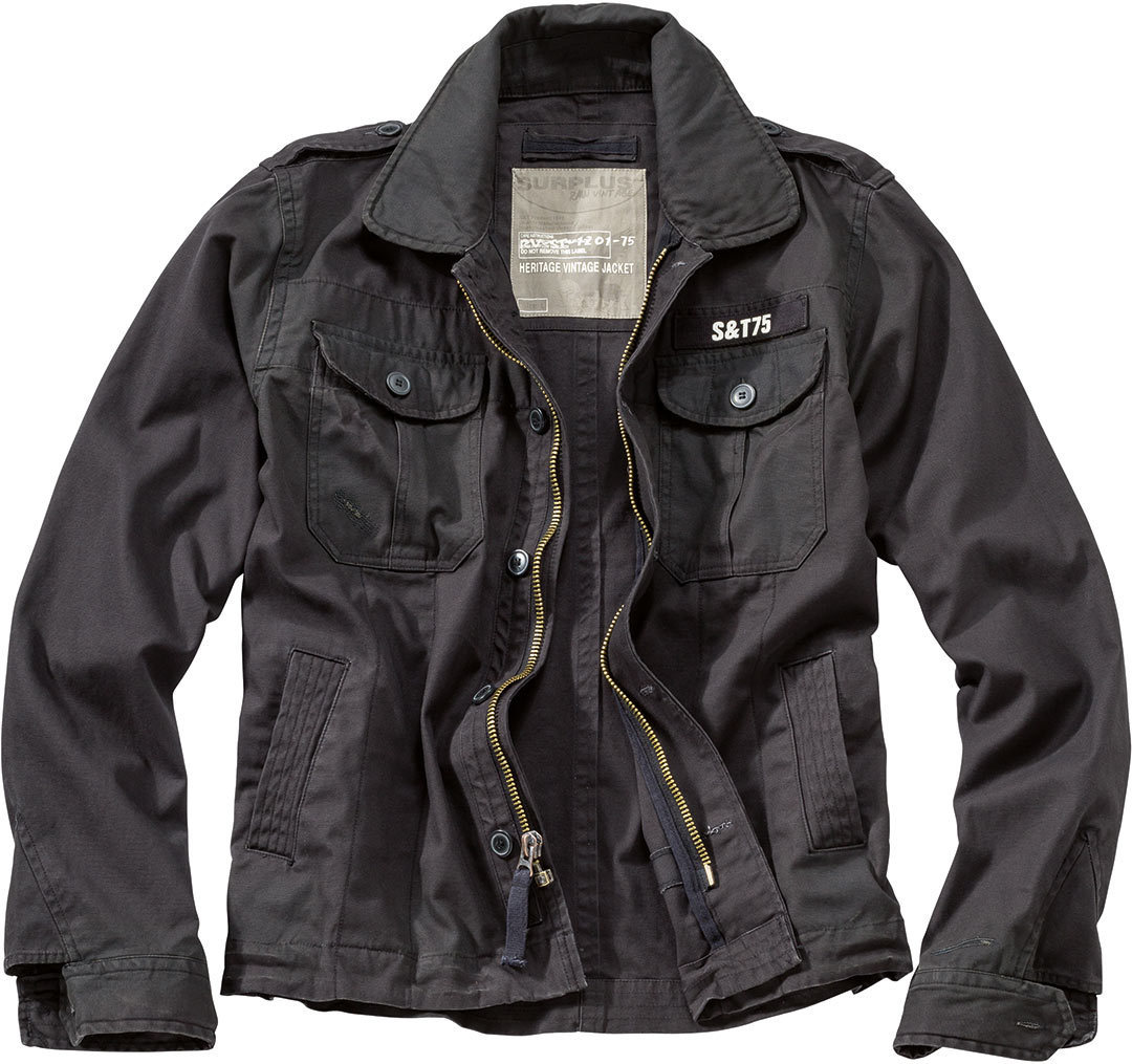 Image of Surplus Heritage Vintage Veste Noir 2XL