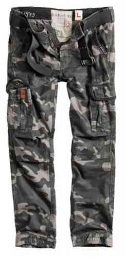 Surplus Premium Slimmy Pantalones de las señoras Multicolor 38