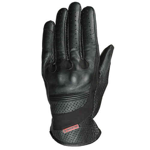 Booster Double Guantes de la motocicleta Negro 2XL