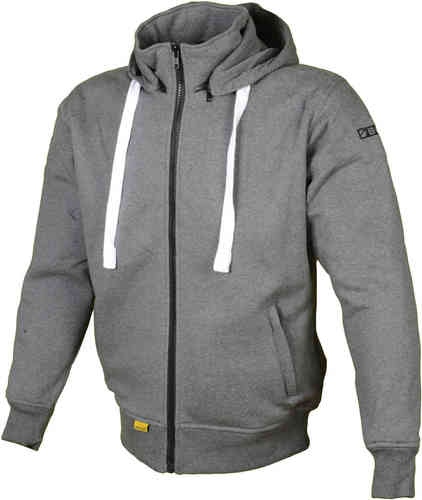 Booster Core Motos Zip Hoodie Negro Gris S