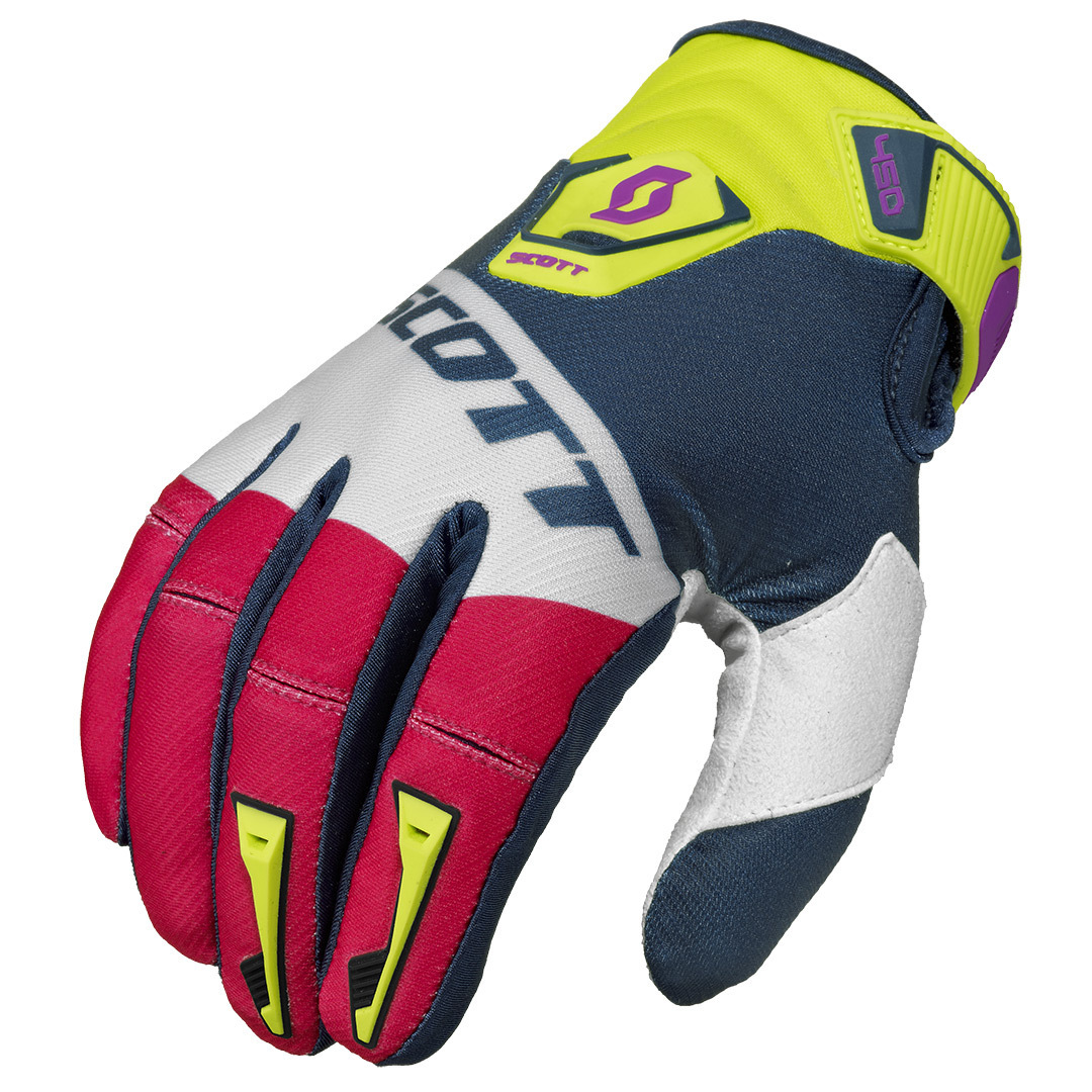 Scott 450 Podium Rose Jaune 2XL