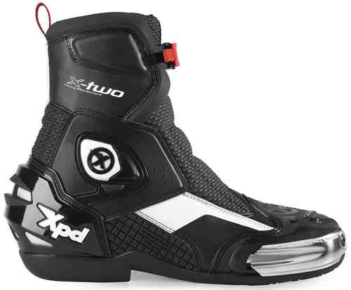 XPD X-Two Botas de moto Negro Blanco 40
