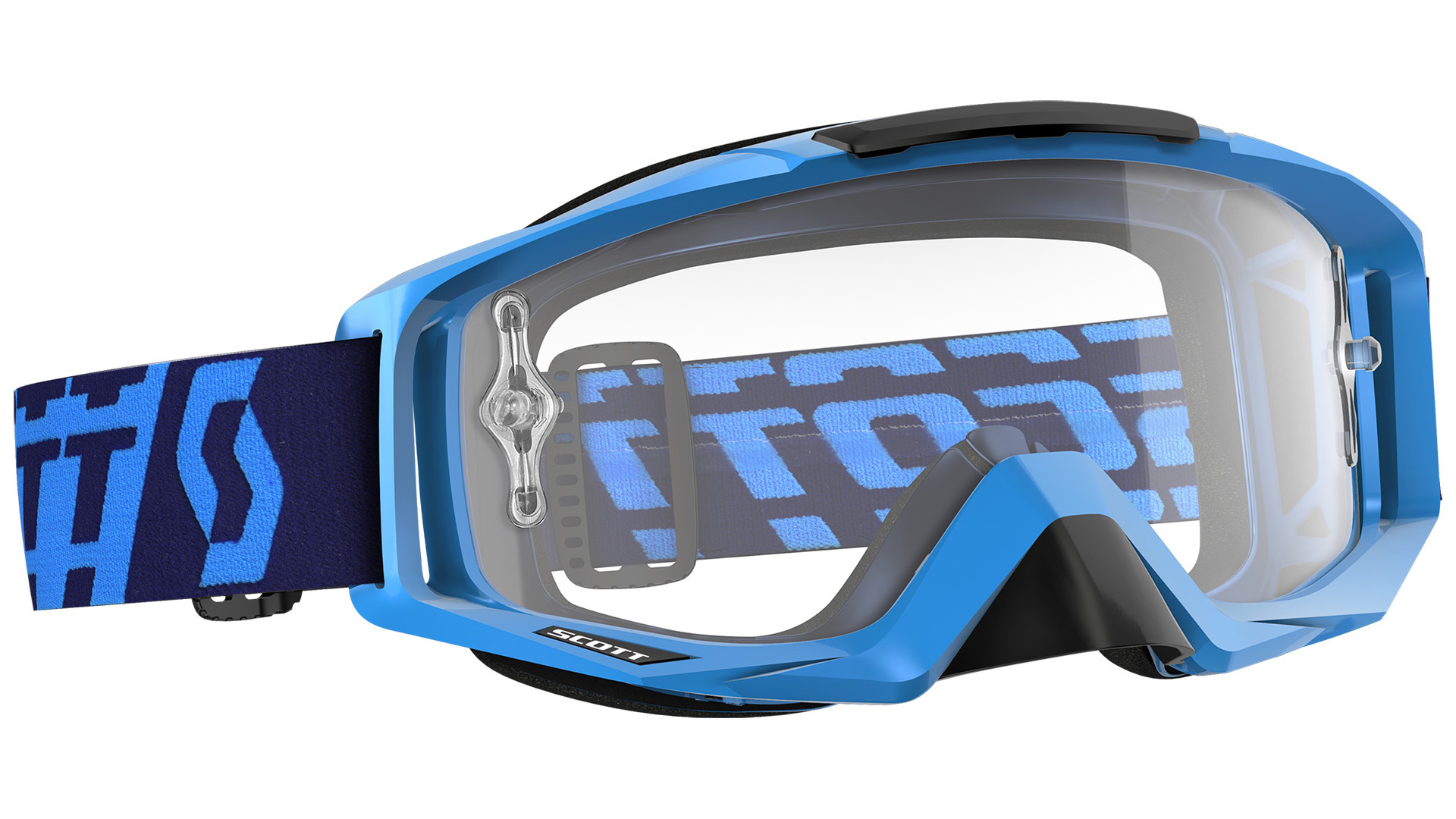 Scott Tyrant Clear Works Bleu unique taille