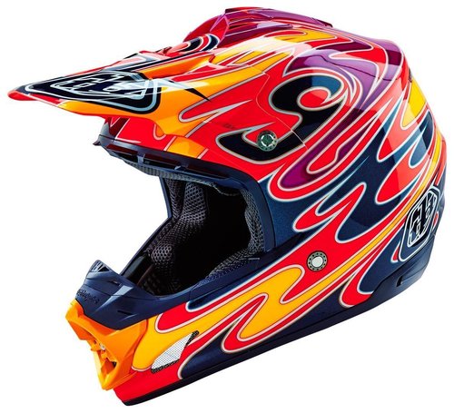 Troy Lee Designs Se3 Reflection Motorcross Helm Rood Xs troy lee designs kopen in de aanbieding