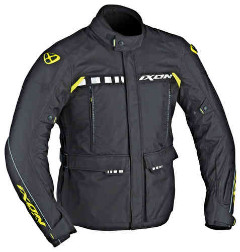 Ixon Corsica Textiel Jas Zwart Geel 4Xl ixon kopen in de aanbieding Ixon Corsica Textiel Jas Zwart Geel 4Xl ixon kopen in de aanbieding