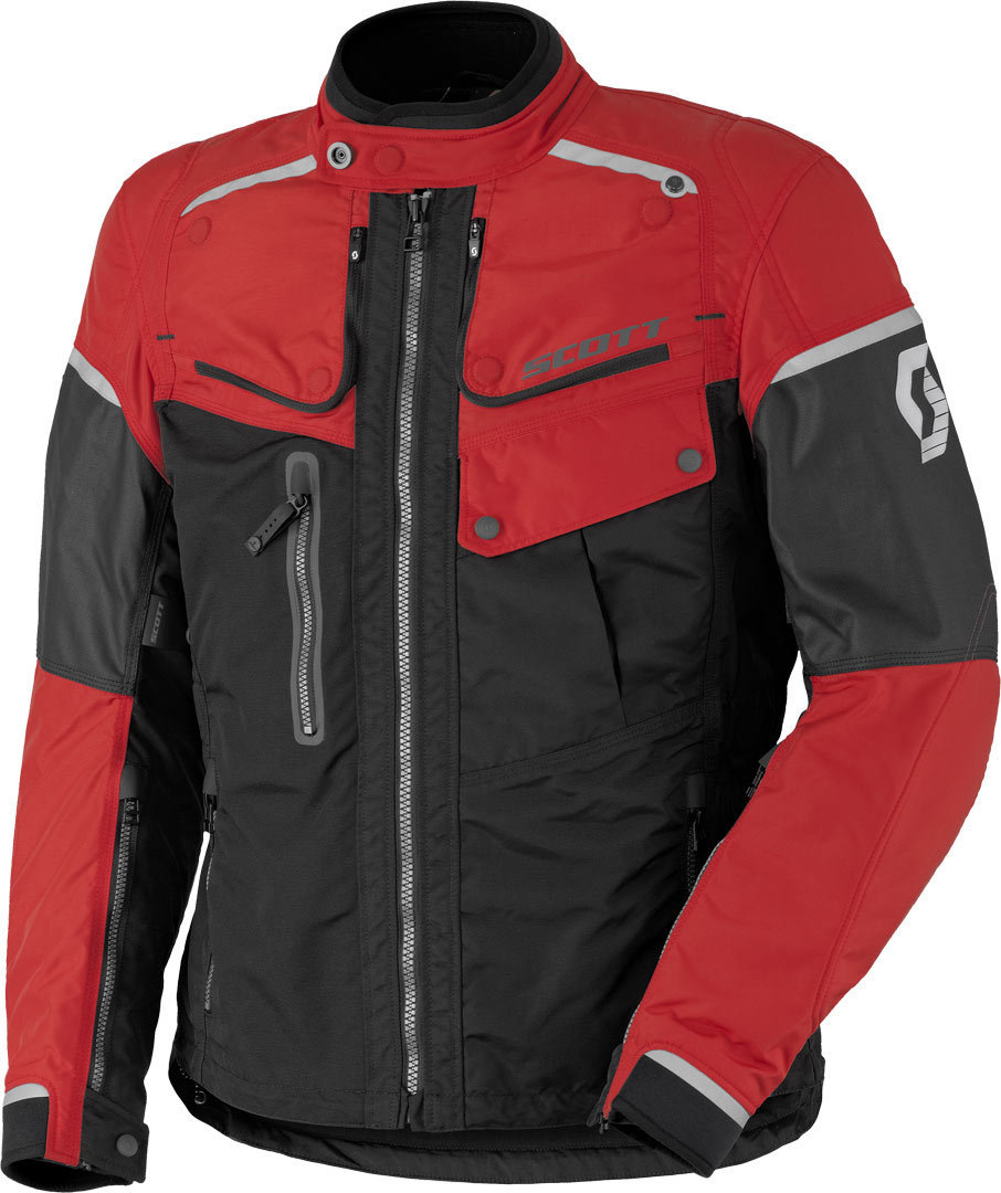 Scott Concept VTD Veste textile Noir Rouge M