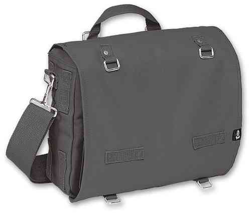 Brandit Canvas L Bolsa Negro Gris un tamaño