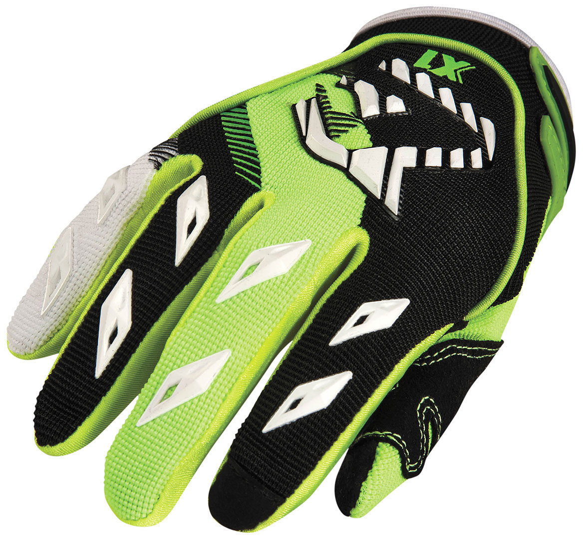 Acerbis MX Gants Motocross enfants Noir Vert M