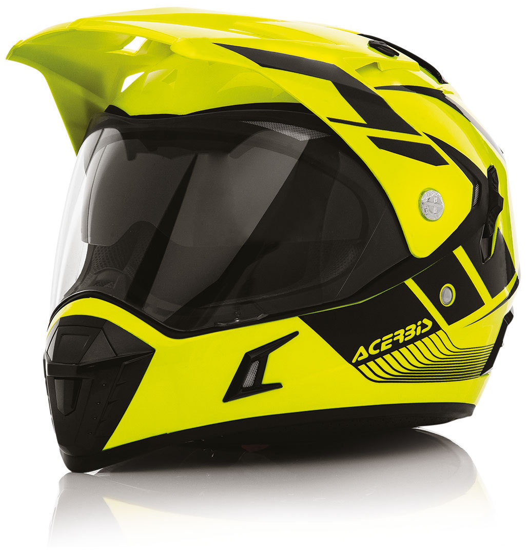 Image of Acerbis Active Graffix Casque Enduro Noir Jaune 2XL