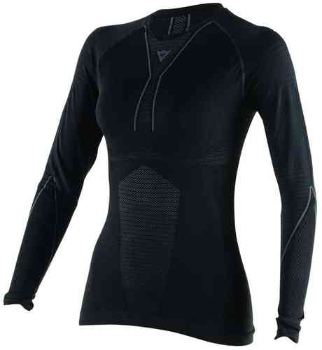 Dainese D-Core Dry Tee LS - Lady Negro Gris XS S