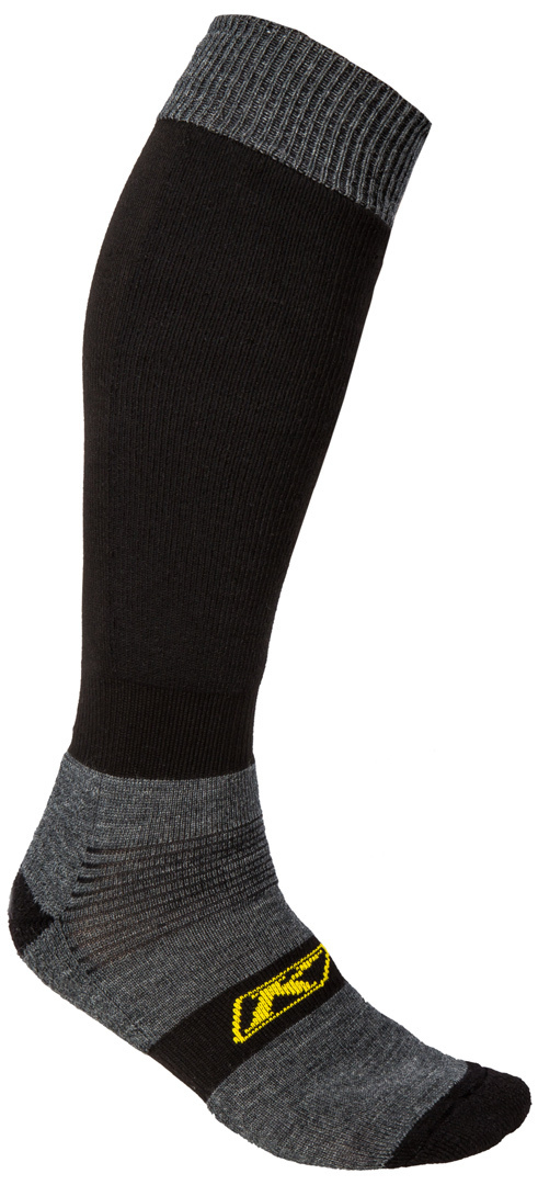 Klim Sock 2016 Chaussettes Noir Gris S