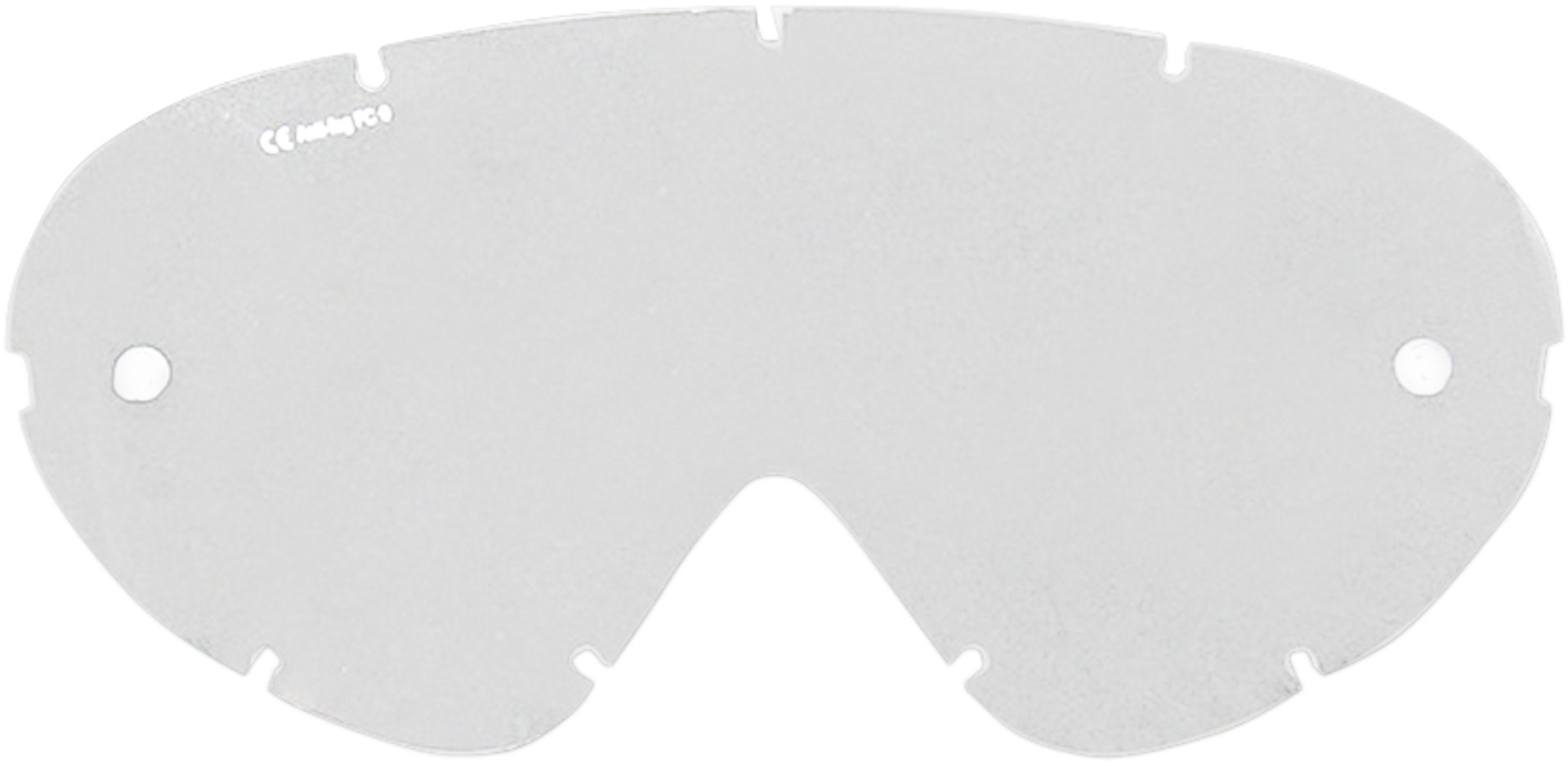 Image of Moose Racing Qualifier Jeunes Lunettes lentilles de remplacement transparent unique taille
