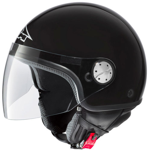Axo Subway Basic Jet Helm Zwart Xs axo kopen in de aanbieding