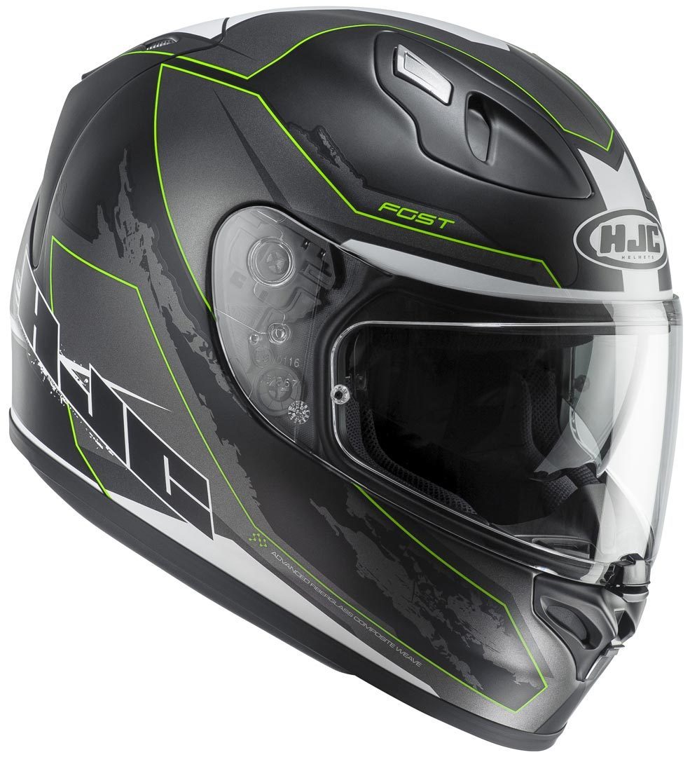 HJC FG-ST Besty Casque Noir Vert 2XL