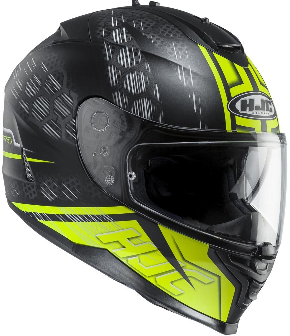 HJC IS-17 Enver Casque Noir Jaune XS