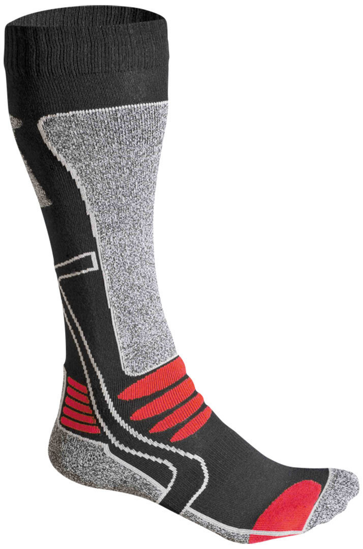Image of Fuse Motorbike E200 Chaussettes de dames Noir Gris Rouge 35 36 37 38