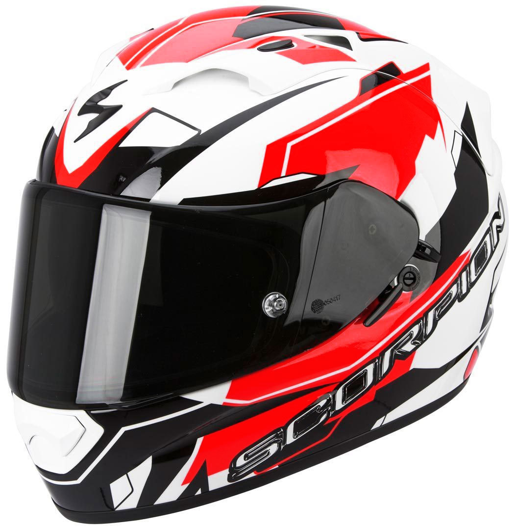 Scorpion Exo 1200 Air Sharp Casque Blanc Rouge S