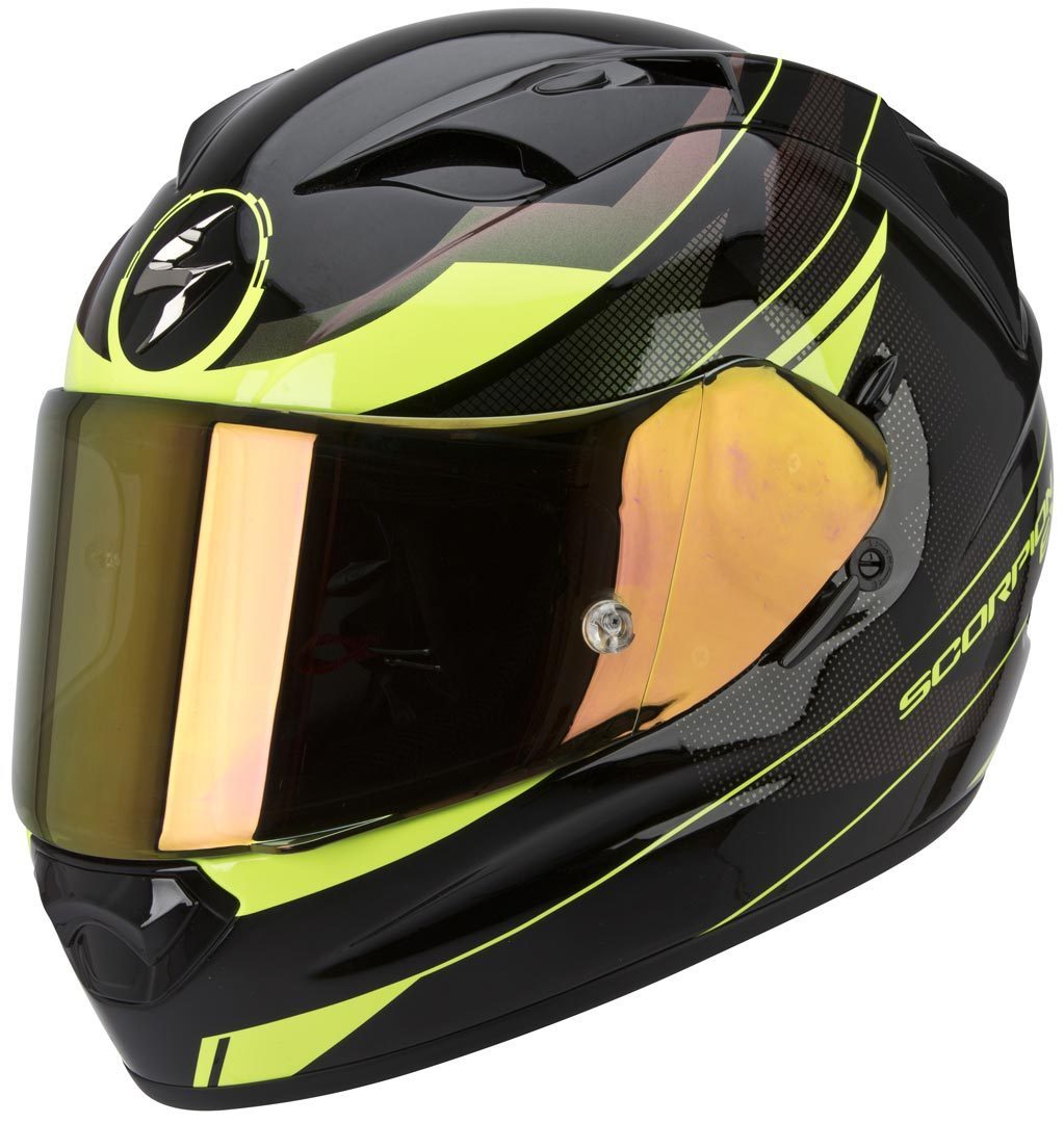 Scorpion Exo 1200 Air Fulmen Casque Noir Jaune XS
