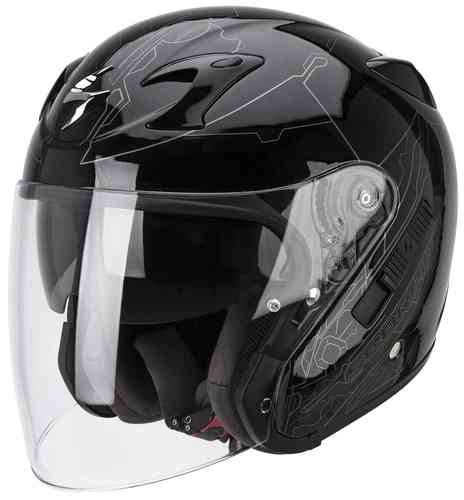 Scorpion Exo 220 Ion Jet Helm Zwart Zilver Xs scorpion kopen in de aanbieding Scorpion Exo 220 Ion Jet Helm Zwart Zilver Xs scorpion kopen in de aanbieding