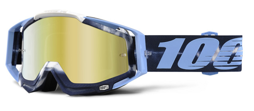 Image of 100% Racecraft Extra Masques de motocross Bleu unique taille
