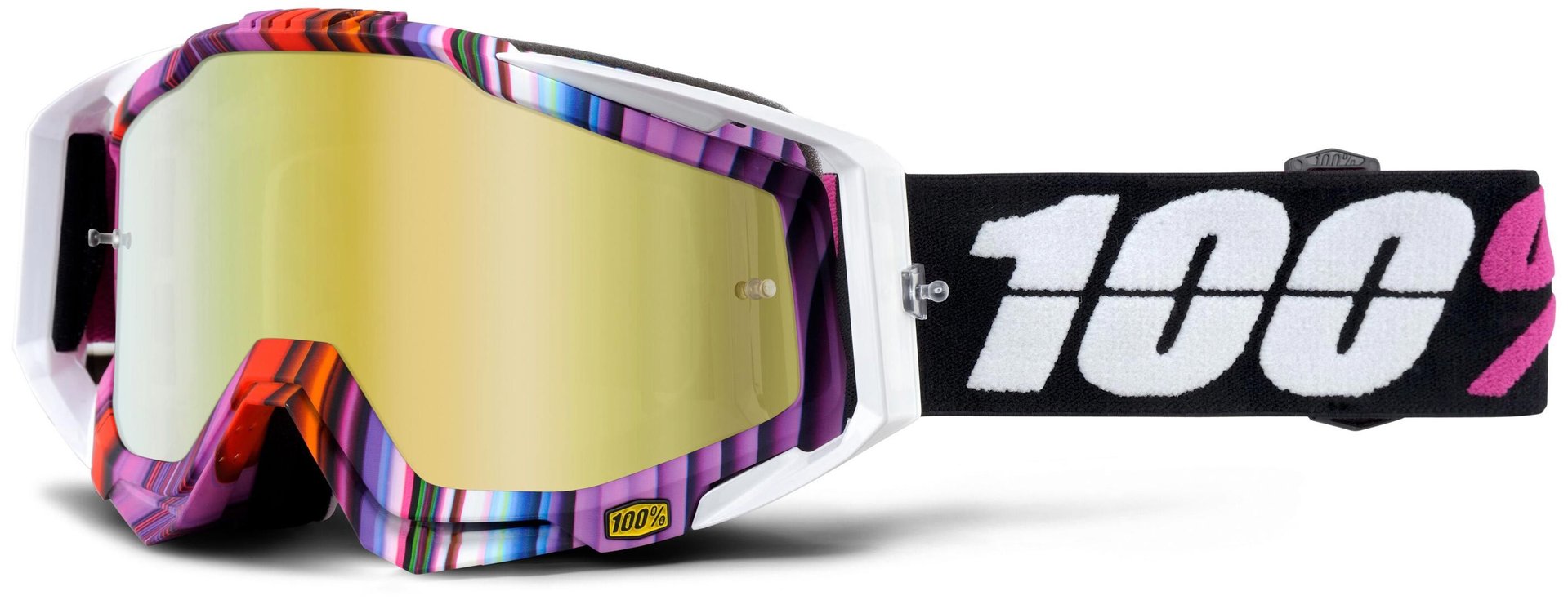 Image of 100% Racecraft Extra Masques de motocross Multicolore unique taille