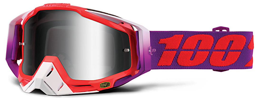 Image of 100% Racecraft Extra Masques de motocross Pourpre unique taille