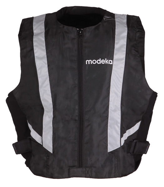 Modeka Basic Veste réfléchissante Noir XS