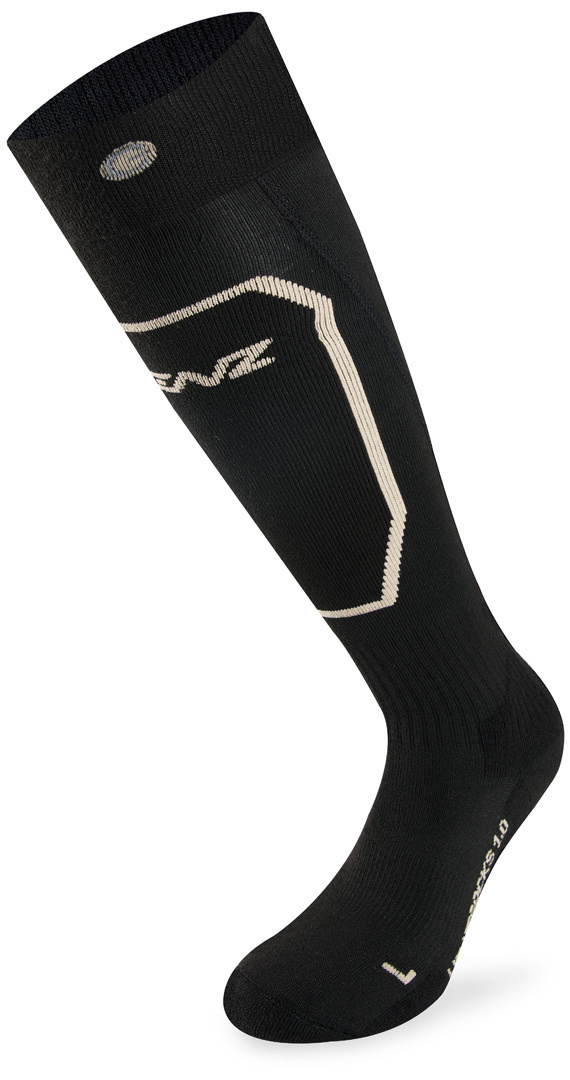 Image of Lenz 1.0 Slim Heatable Socks Chaussettes thermiques Noir 31 32 33 34
