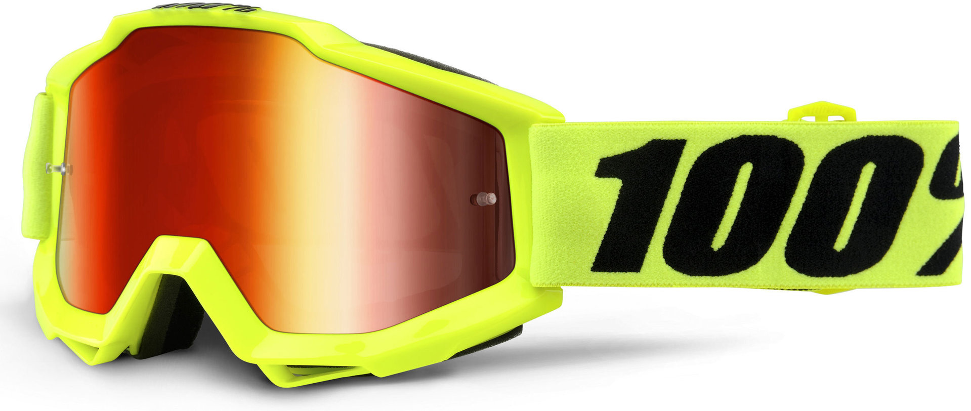 Image of 100% Accuri Extra Masques de motocross Jaune unique taille