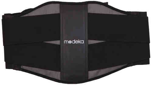 Modeka 6026 Correa del riñón Negro L