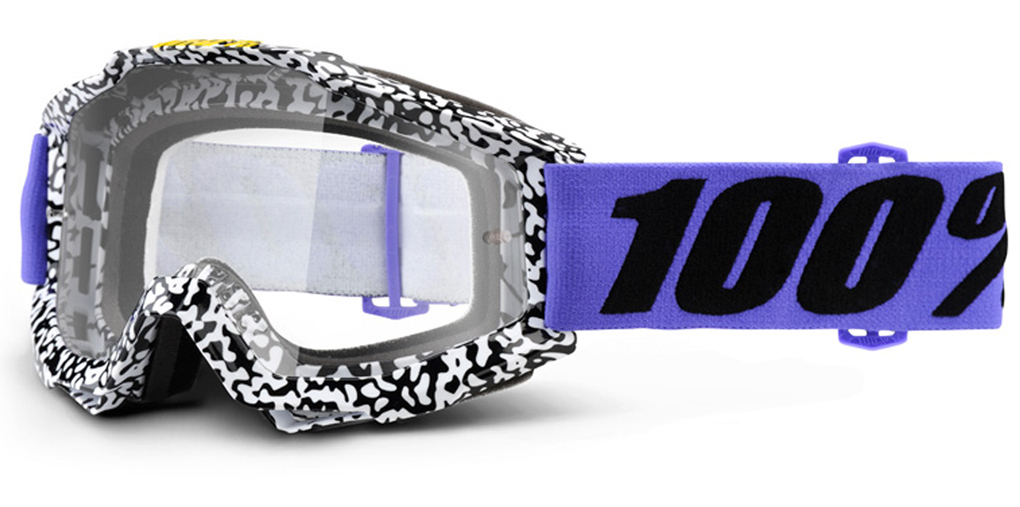 Image of 100% Accuri Masques de motocross Pourpre unique taille