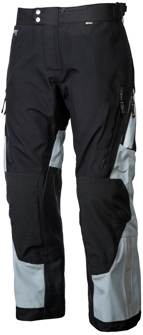Image of Klim Adventure Rally Pantalon de moto Textile 2016 Noir Gris 38