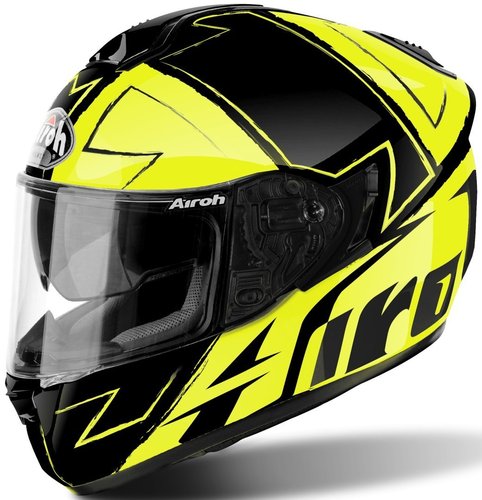 Airoh St 701 Way Helm Zwart Geel 2Xl airoh kopen in de aanbieding Airoh St 701 Way Helm Zwart Geel 2Xl airoh kopen in de aanbieding