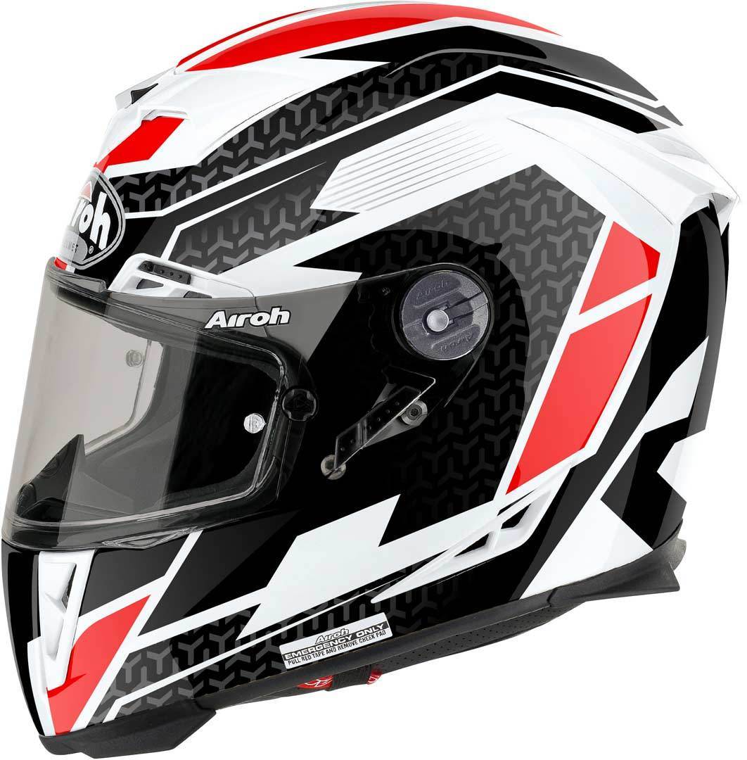 Airoh GP 500 Regular Gloss Motorcycle Helmet Casque de moto Rouge L