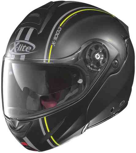 X-Lite X-1003 Millstatt N-Com Negro Amarillo XS