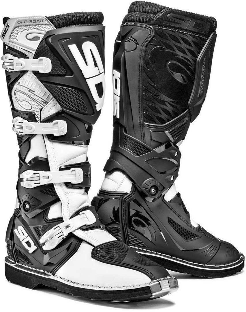 Sidi X-Treme Offroad Boot Démarrage Noir Blanc 49