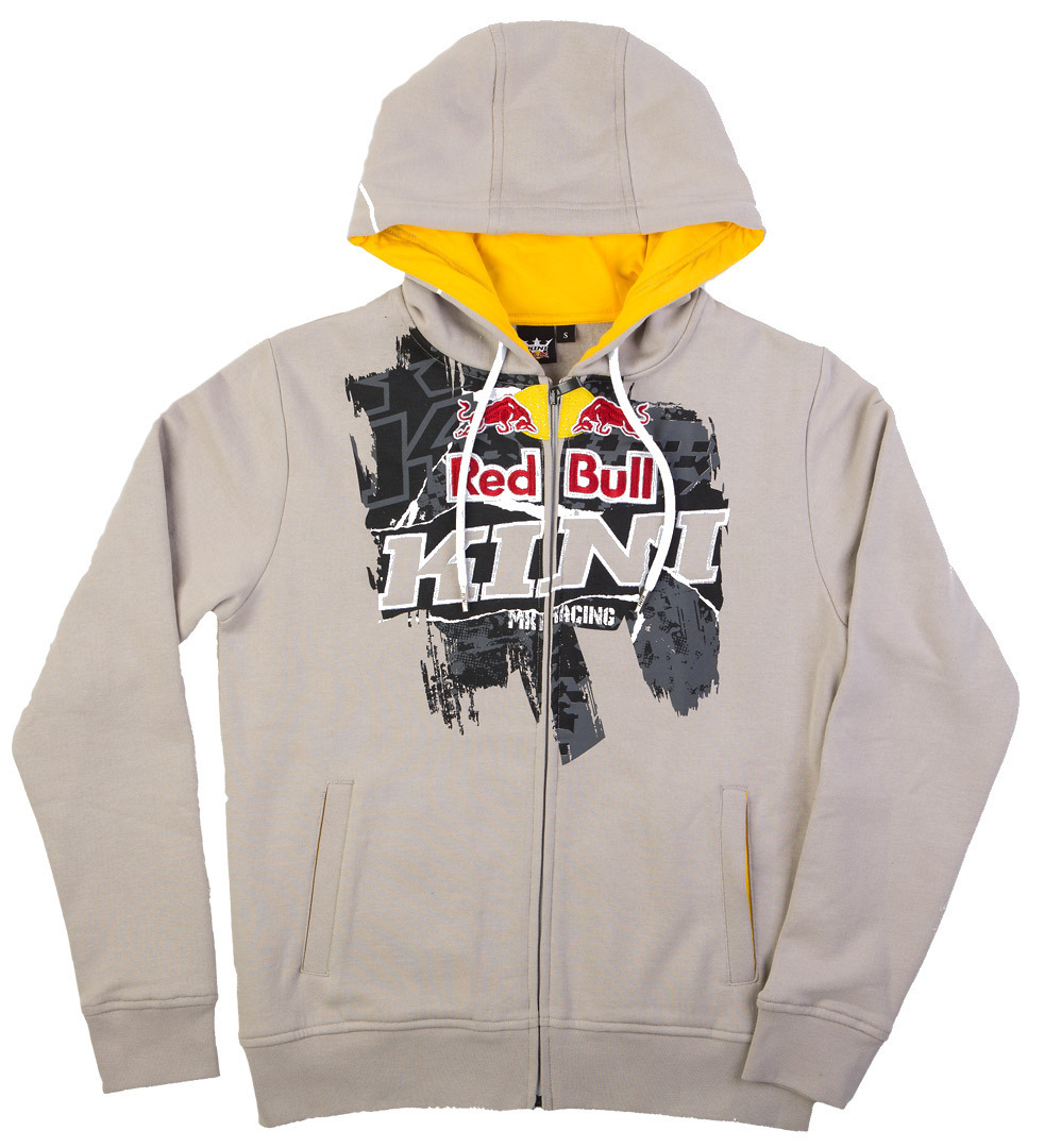 Image of Kini Red Bull Collage Chandail à capuchon Gris 2XL