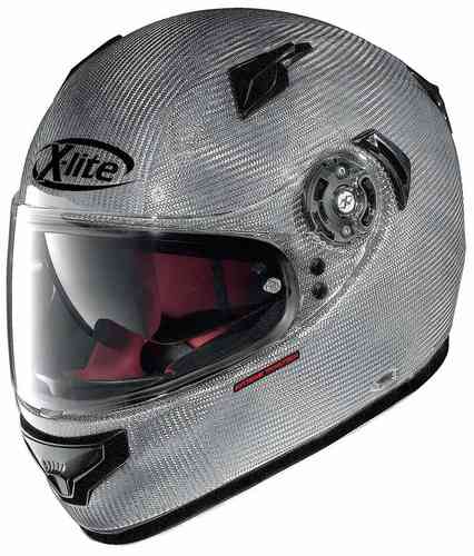 X-Lite X-661 Extreme Titanium Puro N-Com Casco Plata XL