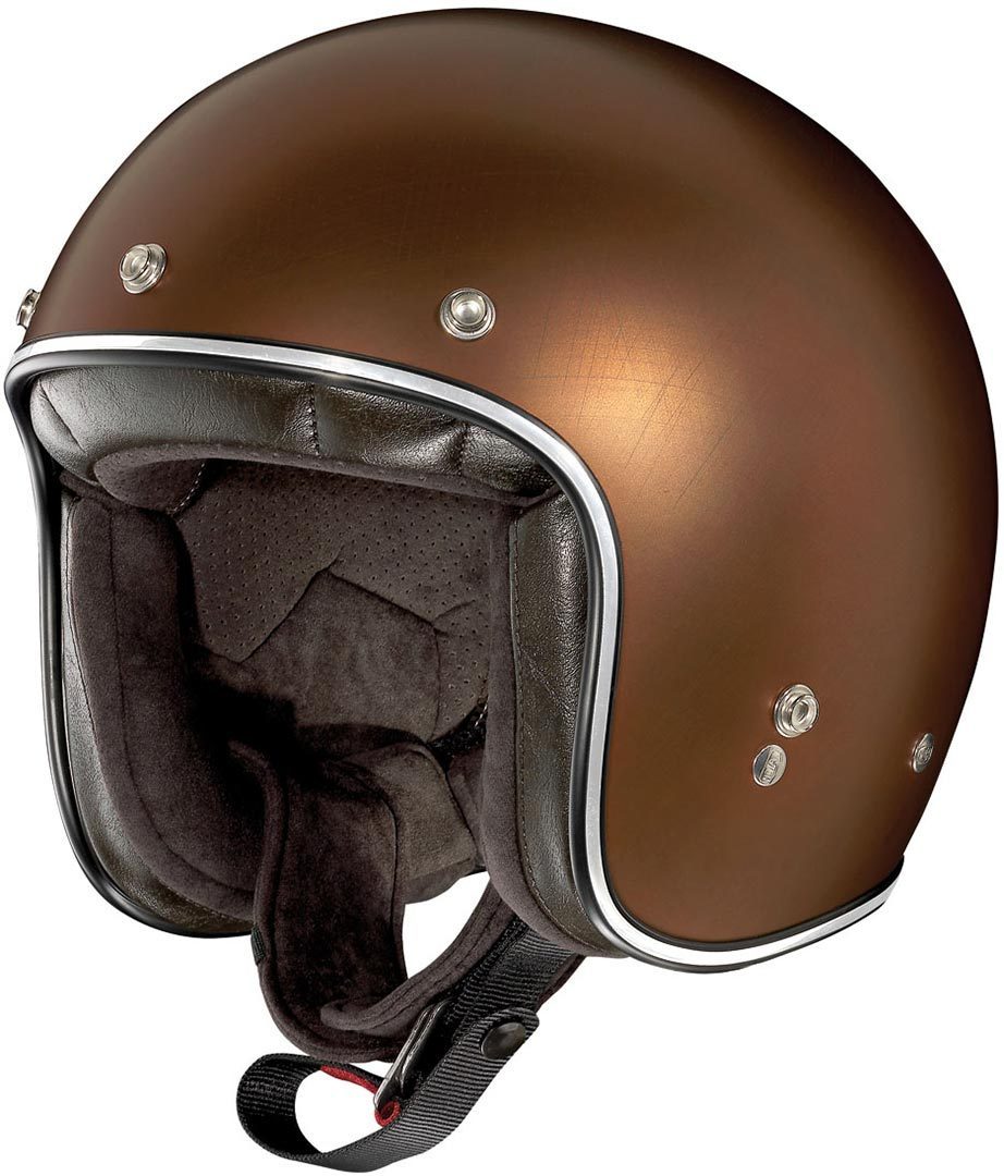 X-lIte X-201 Fresno Demi Casque jet Brun XL