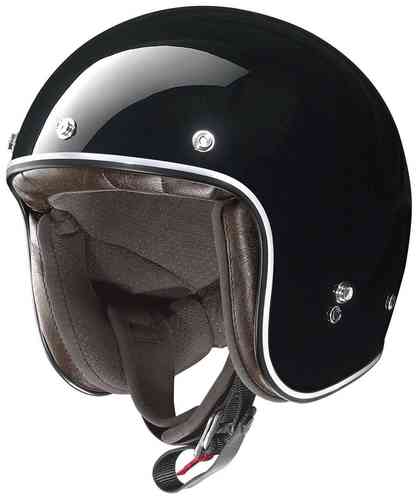 X-lIte X-201 Fresno Demi Casco Jet Negro 2XL