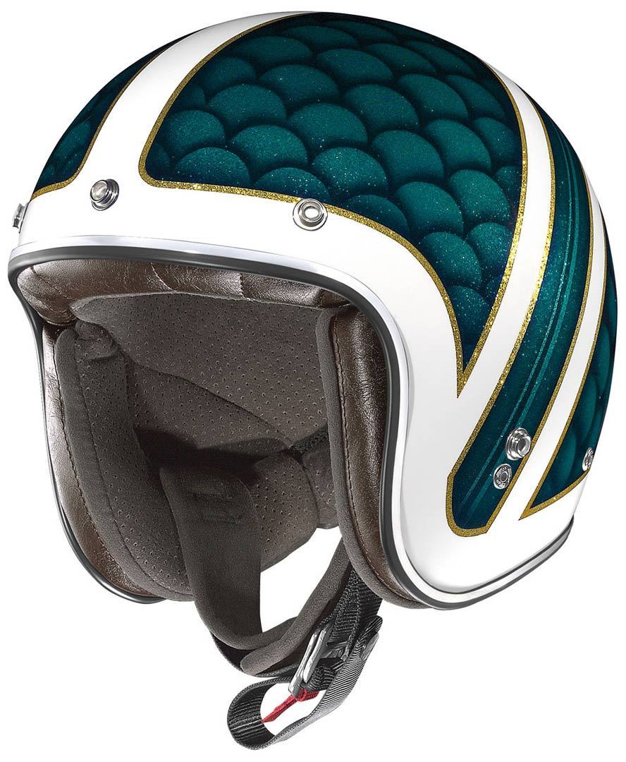 X-lIte X-201 Santa Monica Demi Casque jet Vert XS