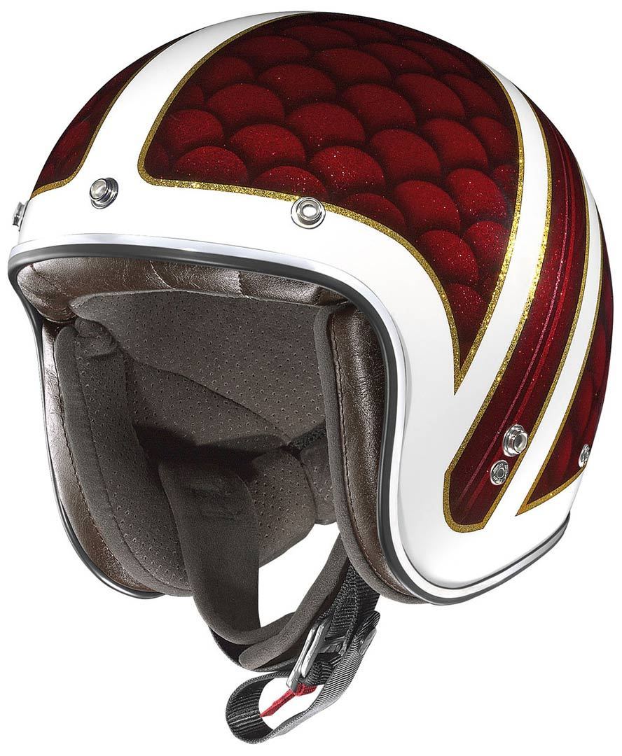 Image of X-lIte X-201 Santa Monica Demi Casque jet Rouge 2XL