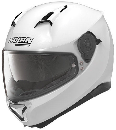 Nolan N87 Classic N Com Helm Wit nolan kopen in de aanbieding