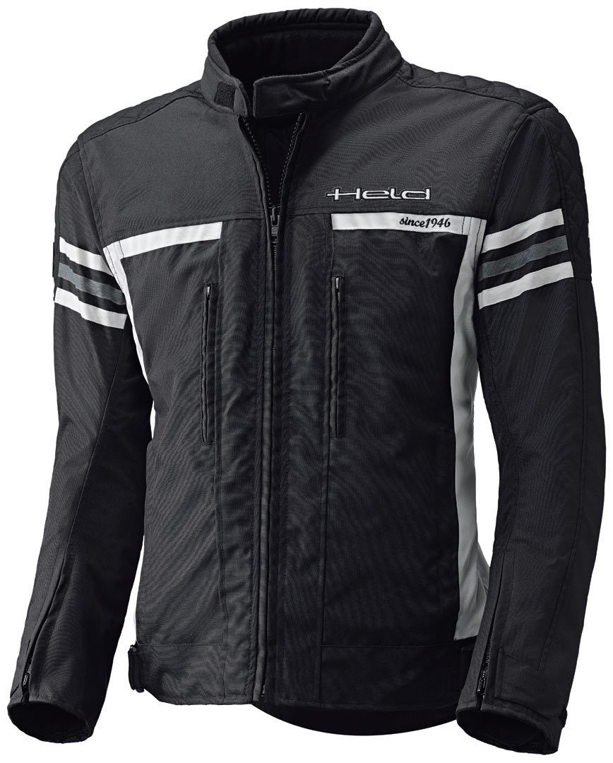 Held Jakk Veste textile Noir Blanc S